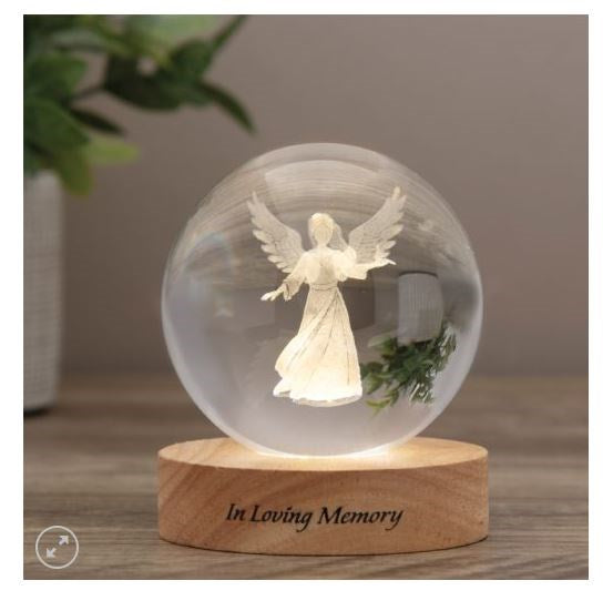 Crystal Keepsake - Angel (4' x 3')