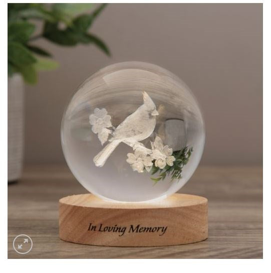 Crystal Keepsake - Cardinal (4' x 3')