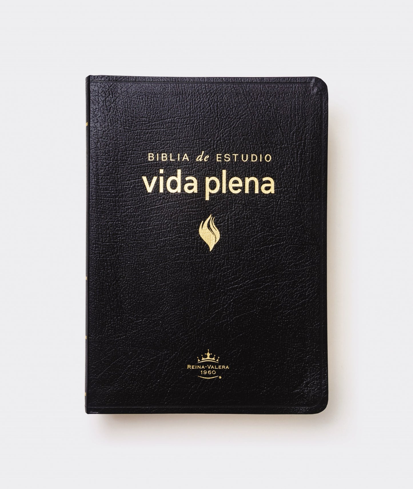 RVR 1960 Biblia de Estudio de la Vida Plena (Full Life Study Bible)-Black Bonded Leather Indexed