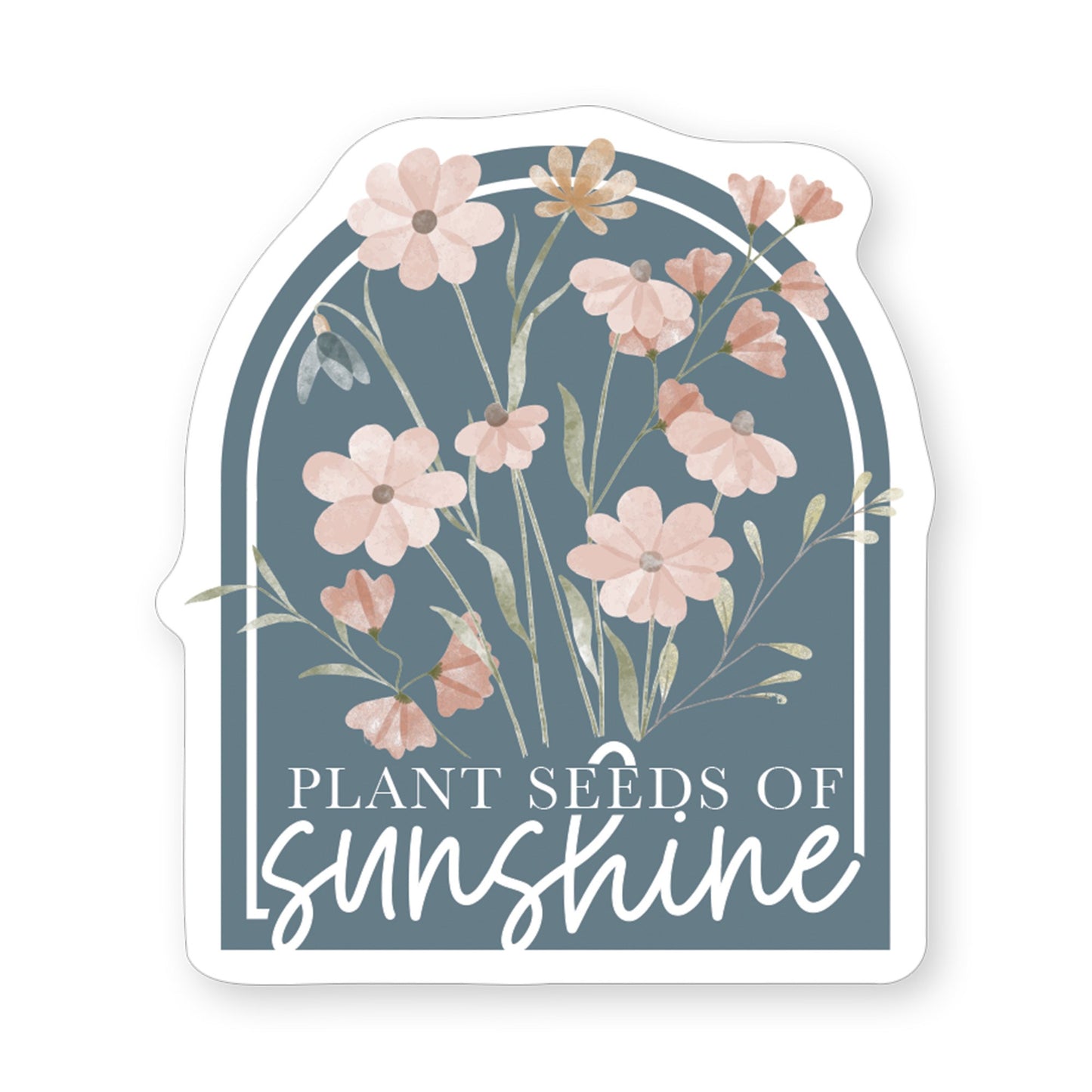 Sticker-Plant Seeds Flowers (2.5"" x 3.5"")