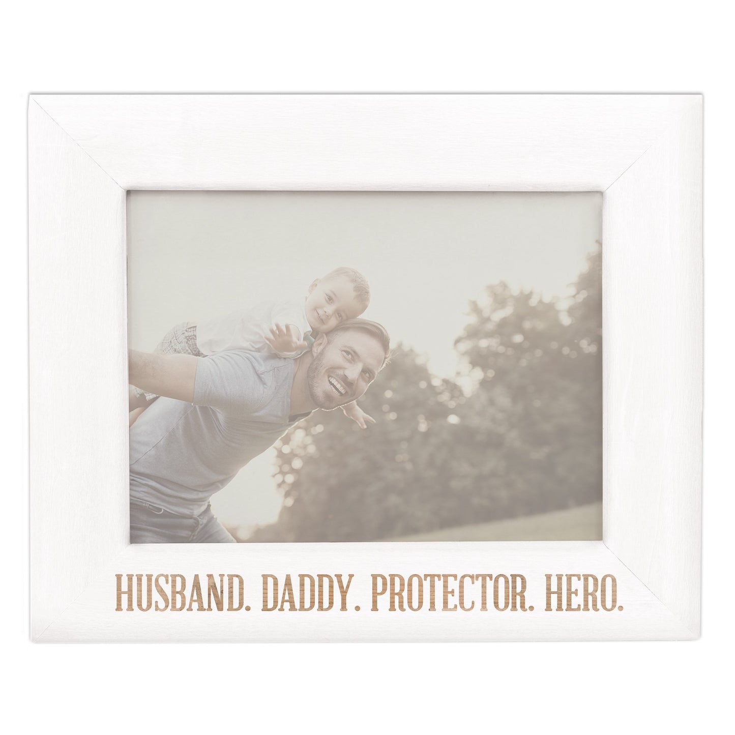 Framed Moments-Husband Daddy Hero (9.25"" x 7.25"")