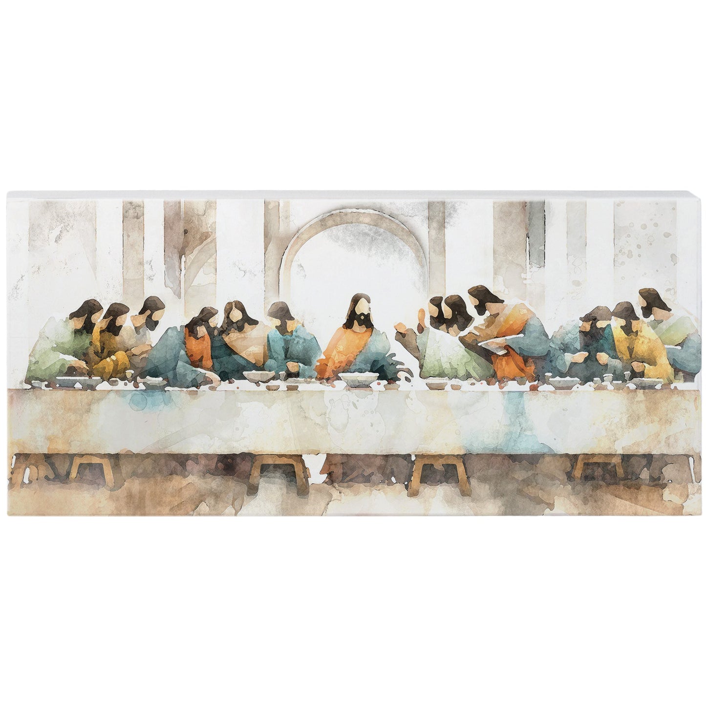 Inspire Board-Last Supper Art (5.5"" x 12"")