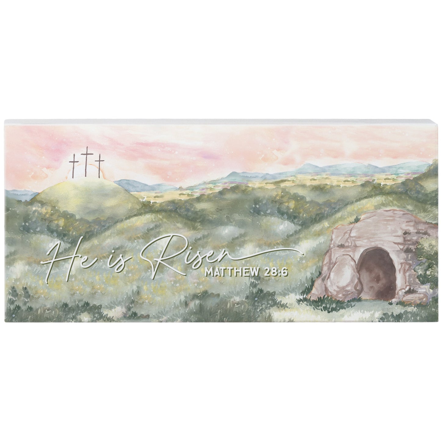 Inspire Board-Empty Tomb Sunrise Art (5.5"" x 12"")