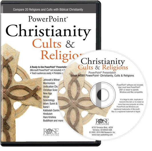 Software-Christianity Cults & Religions-Powerpoint