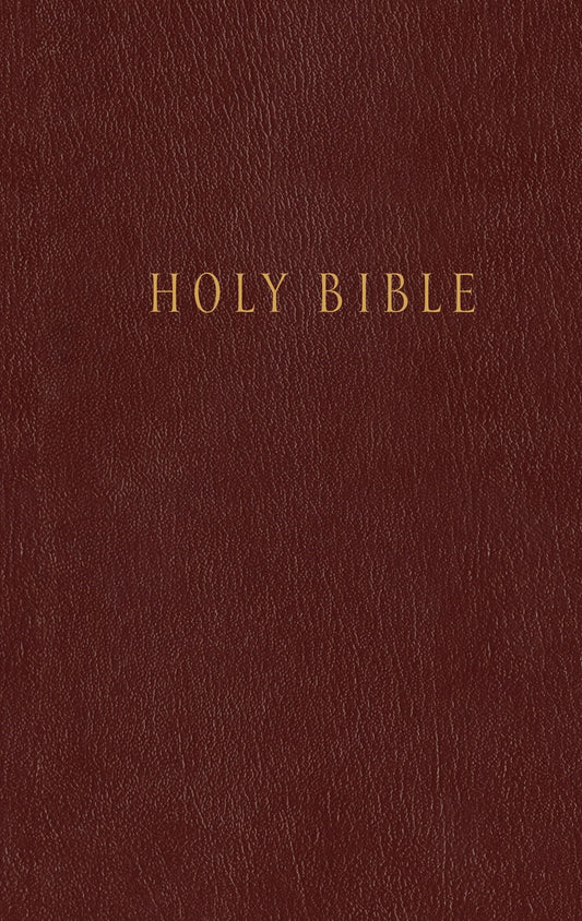 NLT Pew Bible-Burgundy Hardcover