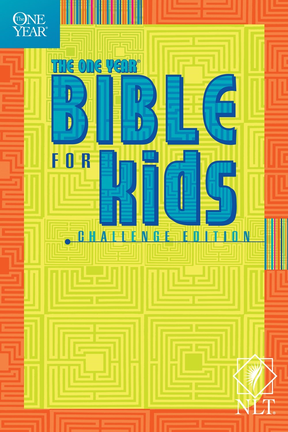 NLT The One Year Bible For Kids (Challenge Edition)-Softcover