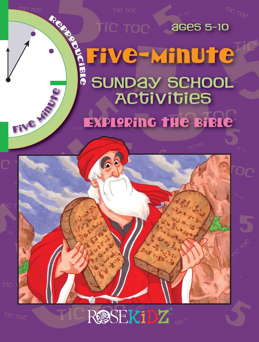 5 Minute Sunday School Activities: Exploring The Bible (Ages 5-10)