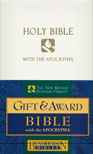 NRSV Gift And Award Bible With Apocrypha-White Imitation Leather