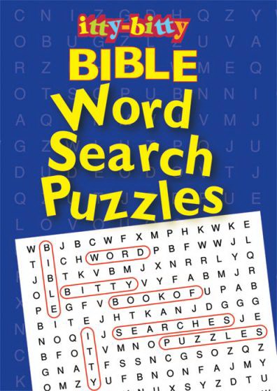 Itty-Bitty Bible Word Search Puzzles (Pack Of 6)