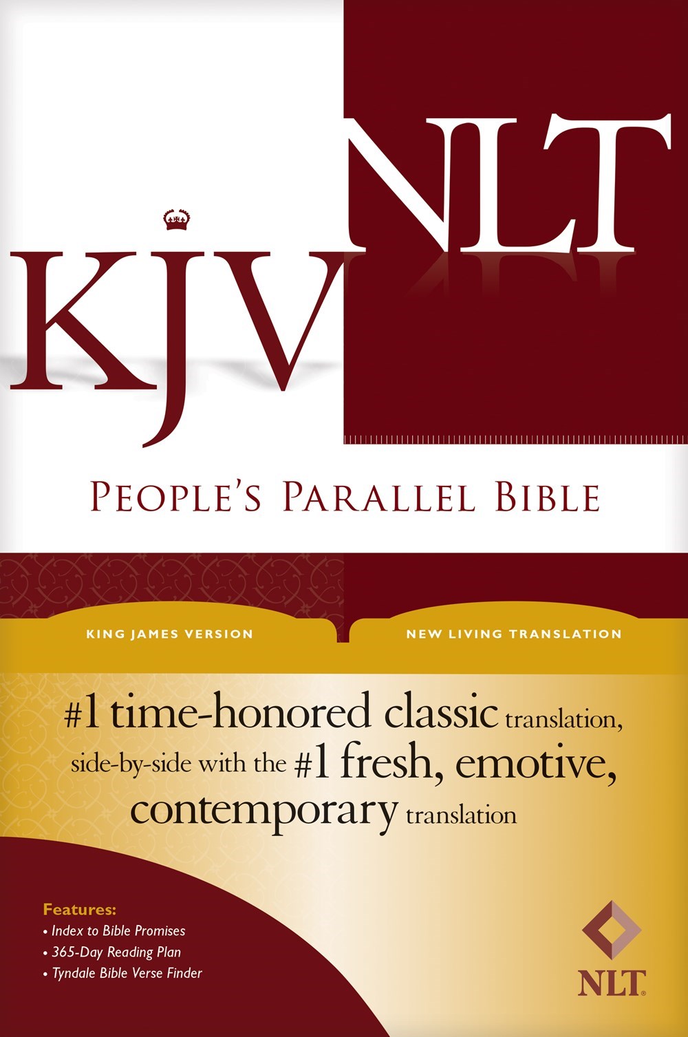 KJV/NLT People's Parallel Bible-Hardcover