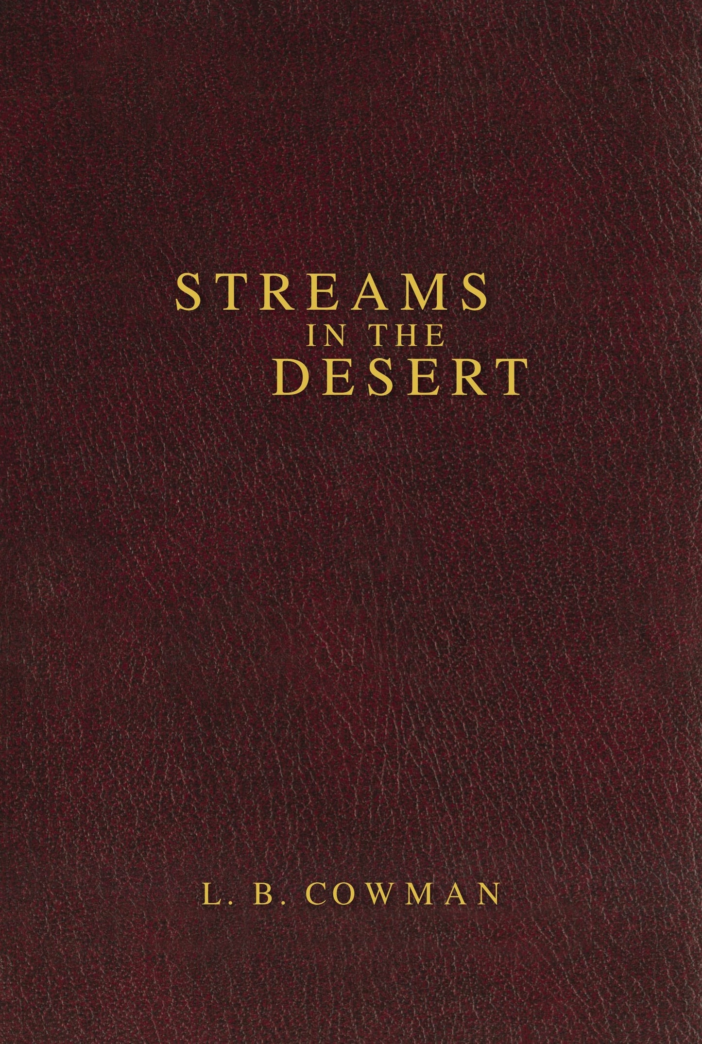 Streams In The Desert-Hardcover