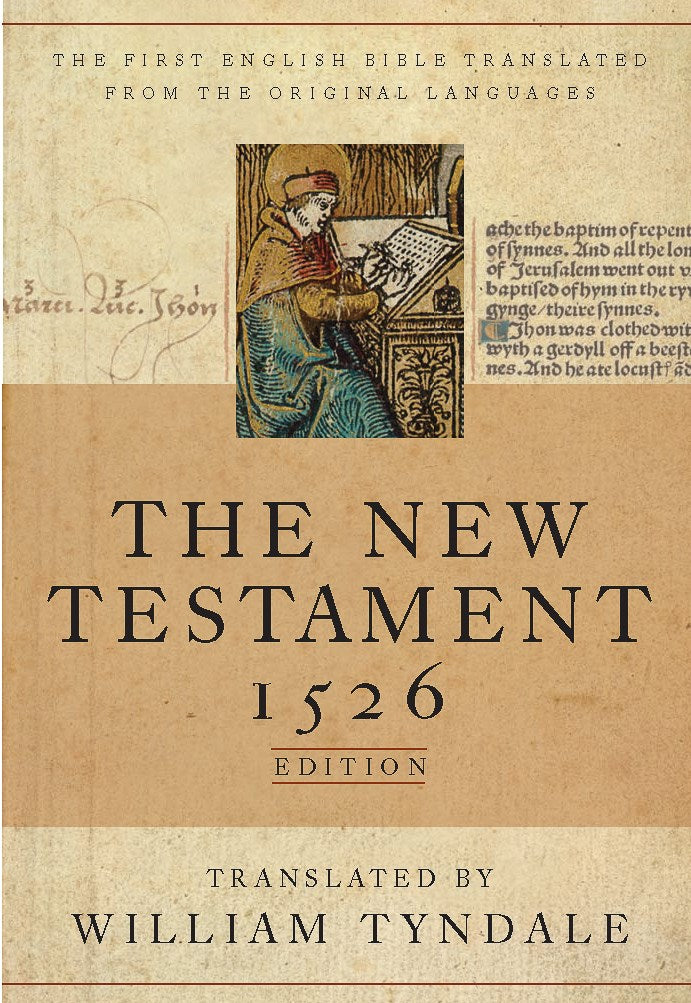 Tyndale New Testament (1526 Edition)-Black Genuine