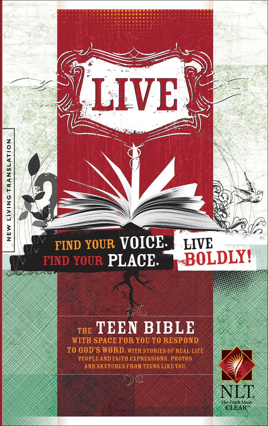NLT Live Teen Bible-Softcover