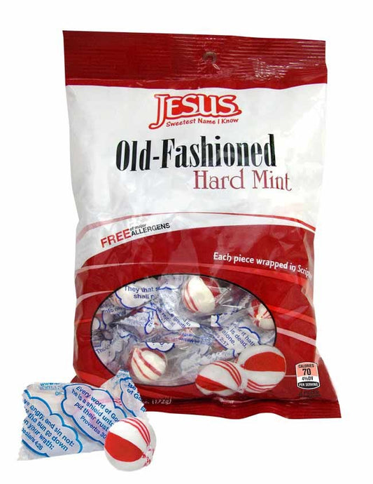 Candy-Scripture Old-Fashioned Hard Peppermint (6.05 Oz Bag)