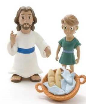 Toy-Figurine-Tales Of Glory: Jesus Feeds The 500