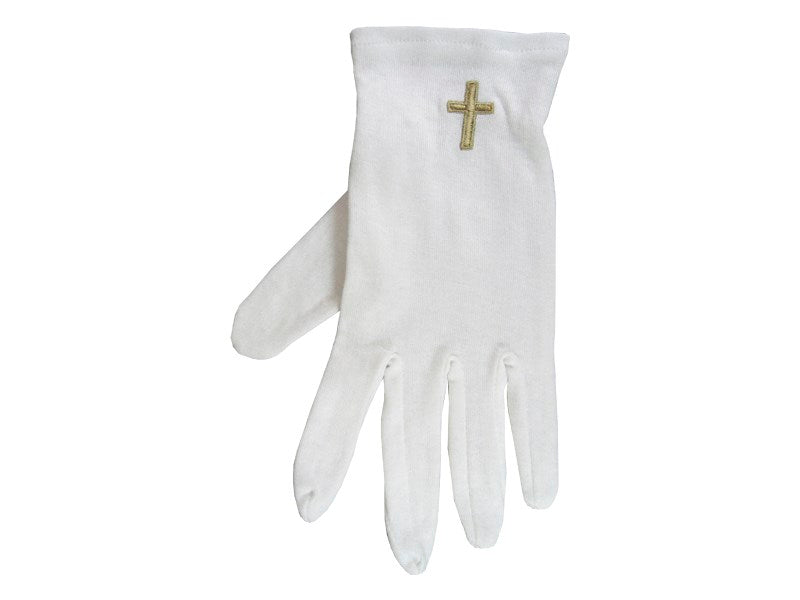 Gloves-Gold Cross Cotton-Small