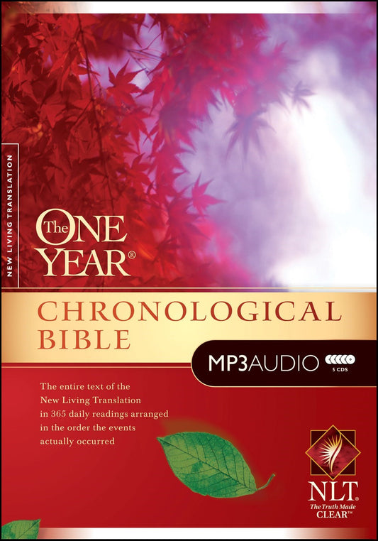 Audio CD-NLT The One Year Chronological Bible-MP3 (5 CD)