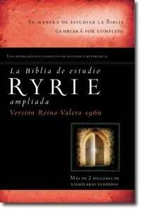 RVR 1960 Biblia de Estudio Ryrie Ampliada (Ryrie Study Bible Expanded)-Hardcover