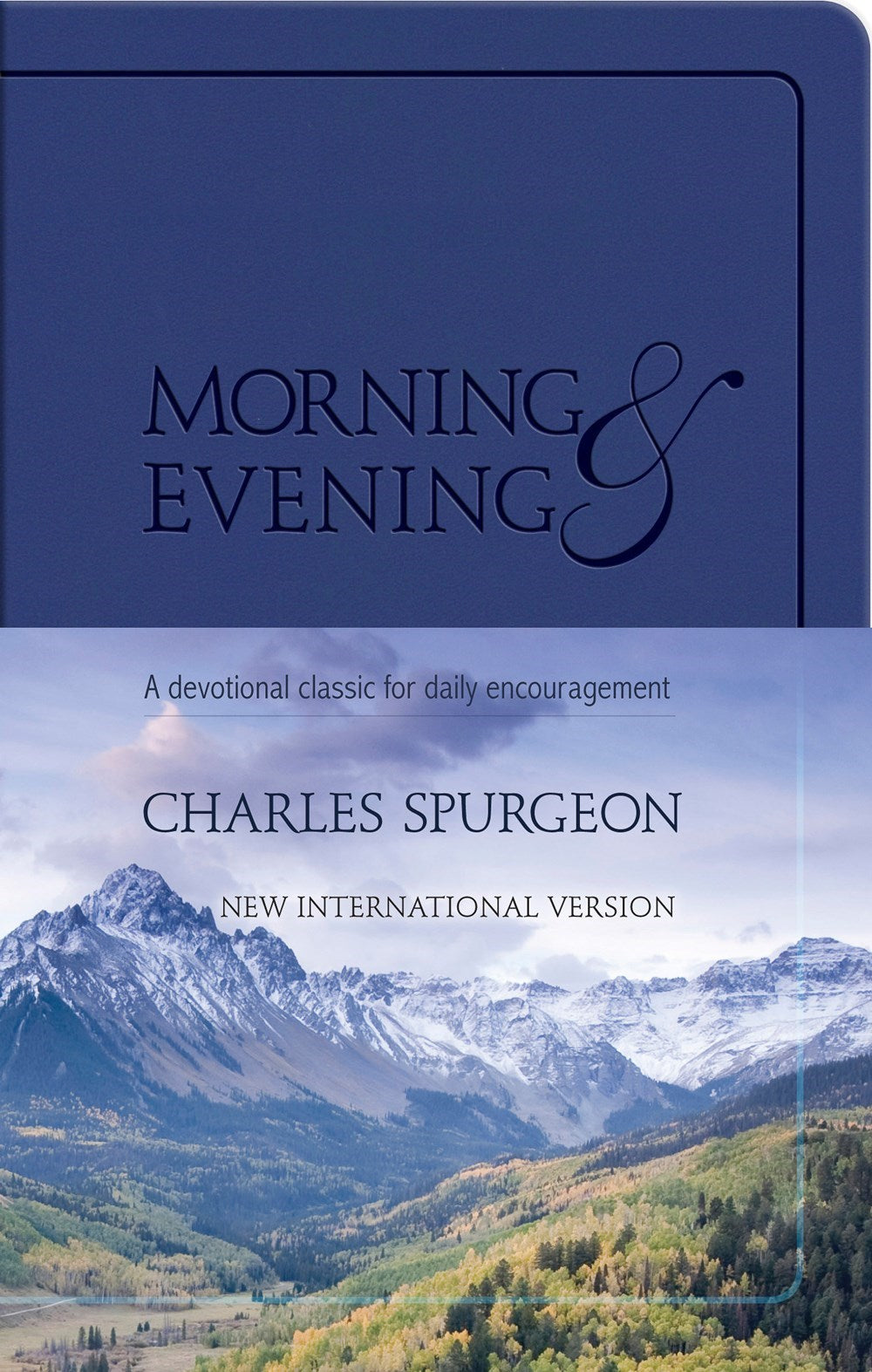 Morning And Evening (NIV)-Blue Flexisoft