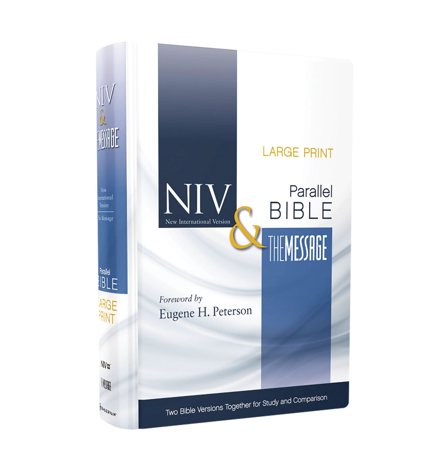 NIV & Message Side-By-Side Bible/Large Print-Hardcover