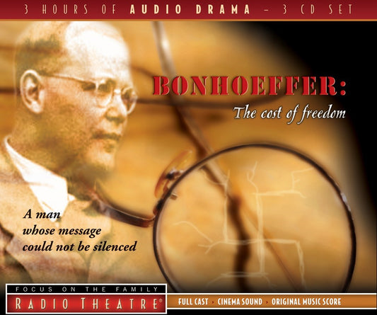 Audiobook-Audio CD-Bonhoeffer: The Cost Of Freedom (Focus On The Family Radio Theatre) (3 CD)