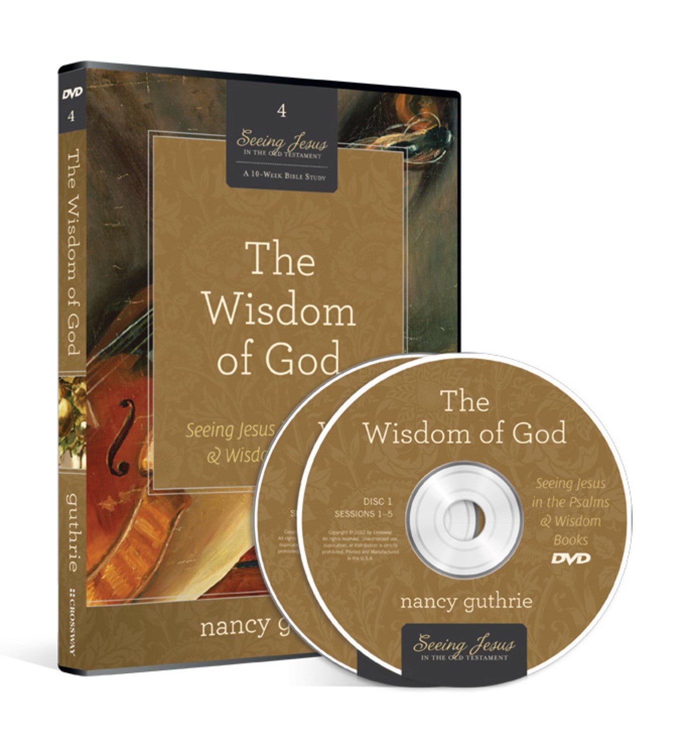 DVD-The Wisdom Of God (Seeing Jesus In The Old Testament V4) (2 DVD)