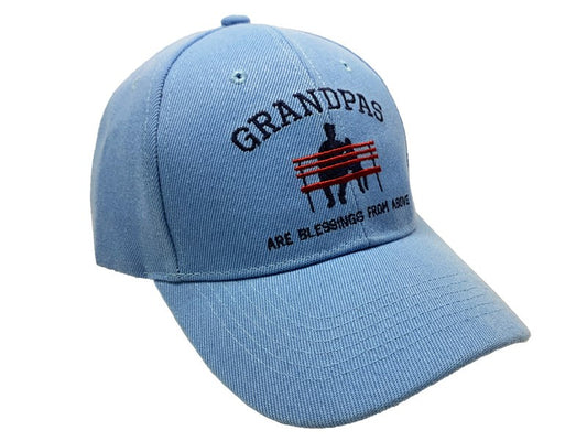 Cap-Grandpas Are Blessings From Above-Blue