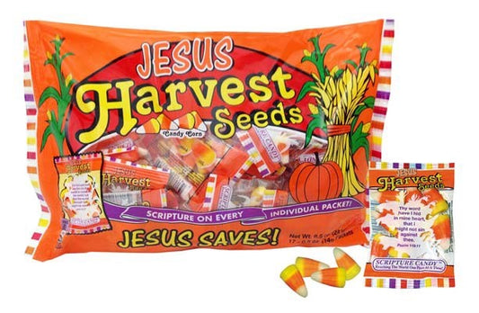 Candy-Scripture Harvest Seeds (Candy Corn) (Pack Of 15)