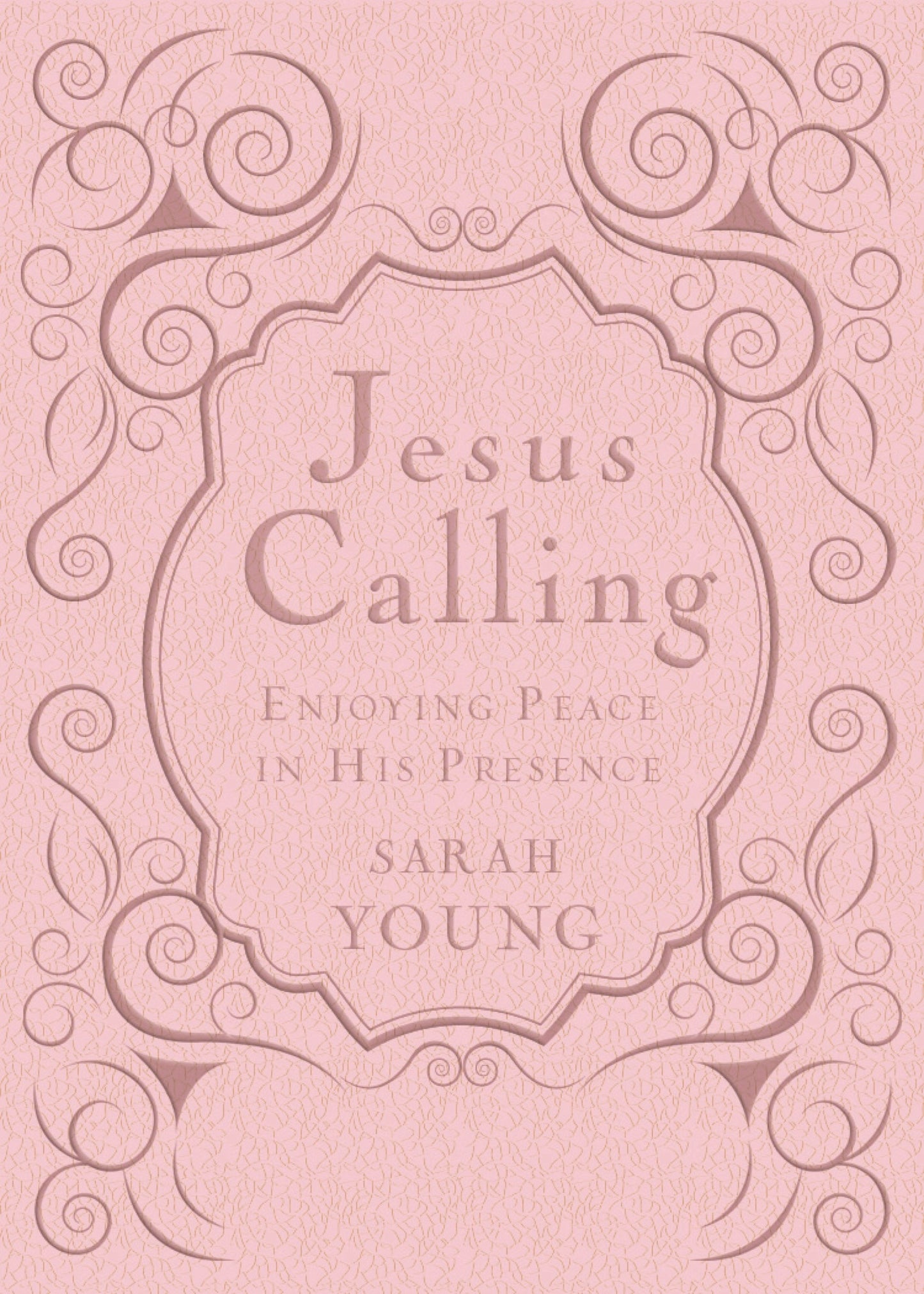 Jesus Calling (Womens Edition)-Pink Leathersoft