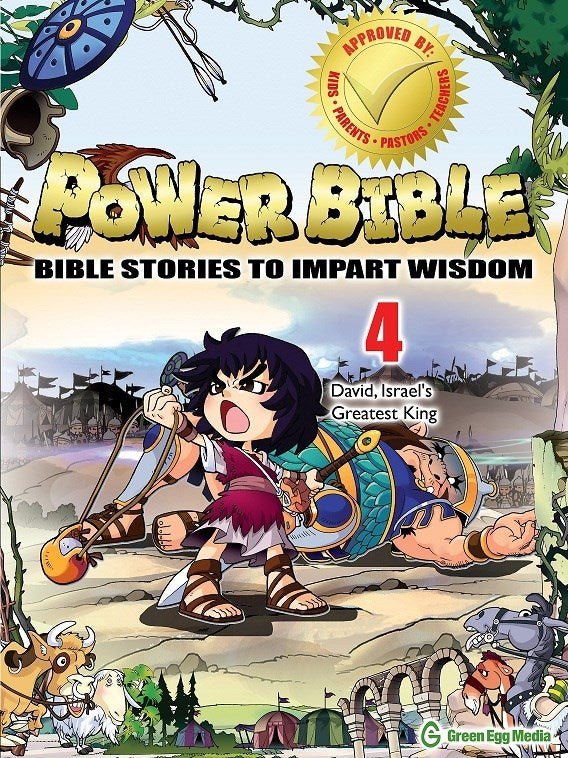 Power Bible: Bible Stories To Impart Wisdom # 4-David Israel's Great King