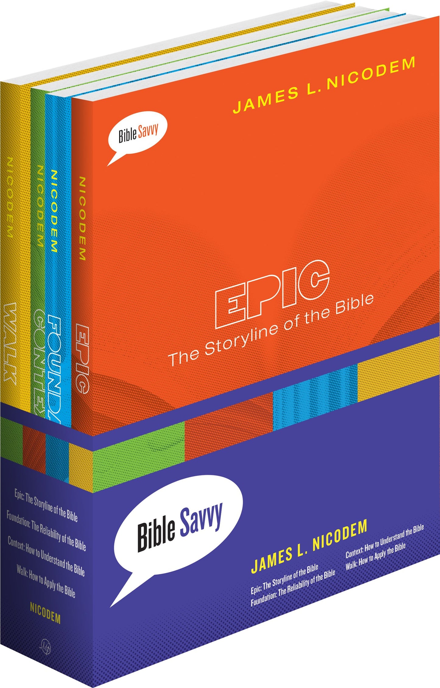 Bible Savvy Set Of 4 Books (Bible Savvy Series)
