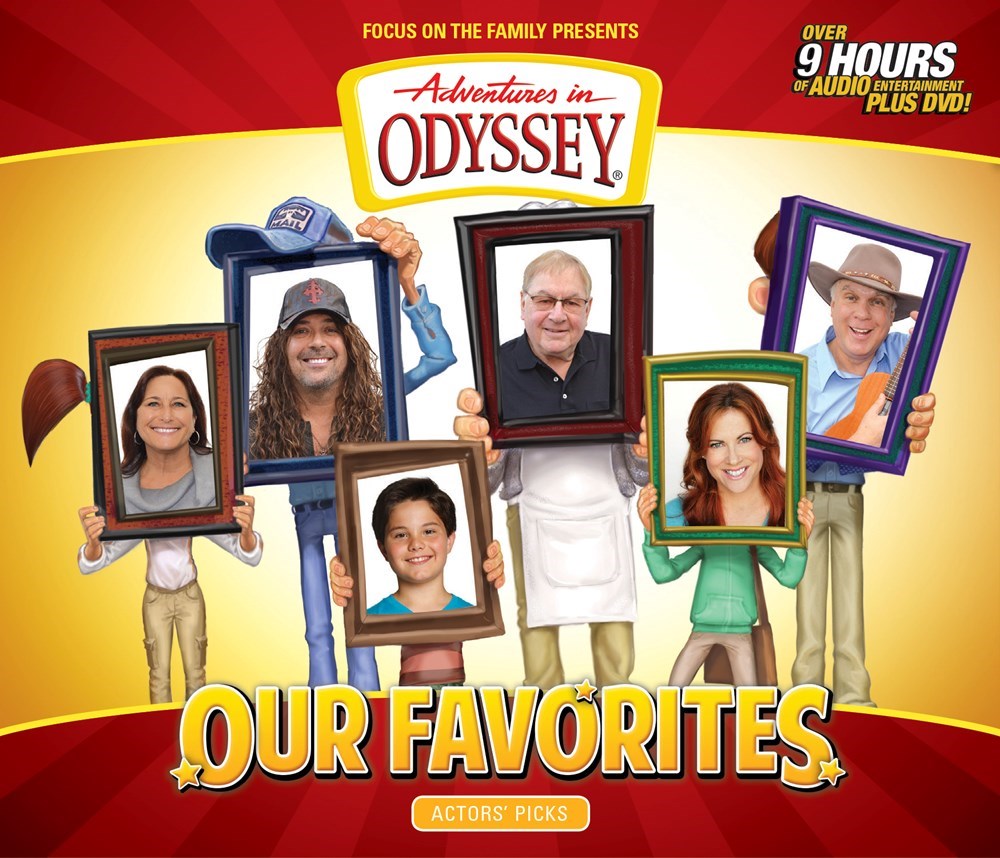 Audio CD-Adventures In Odyssey: Our Favorite Picks (8CD+1DVD)