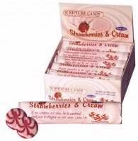 Candy-Scripture Strawberry & Cream Roll (Pack of 9)