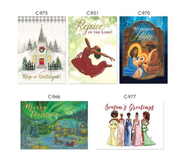Card-Boxed-Christmas Assortment (A404) (Box Of 15)