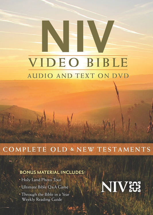 NIV Video Bible: Audio And Text On DVD (Dramatized)