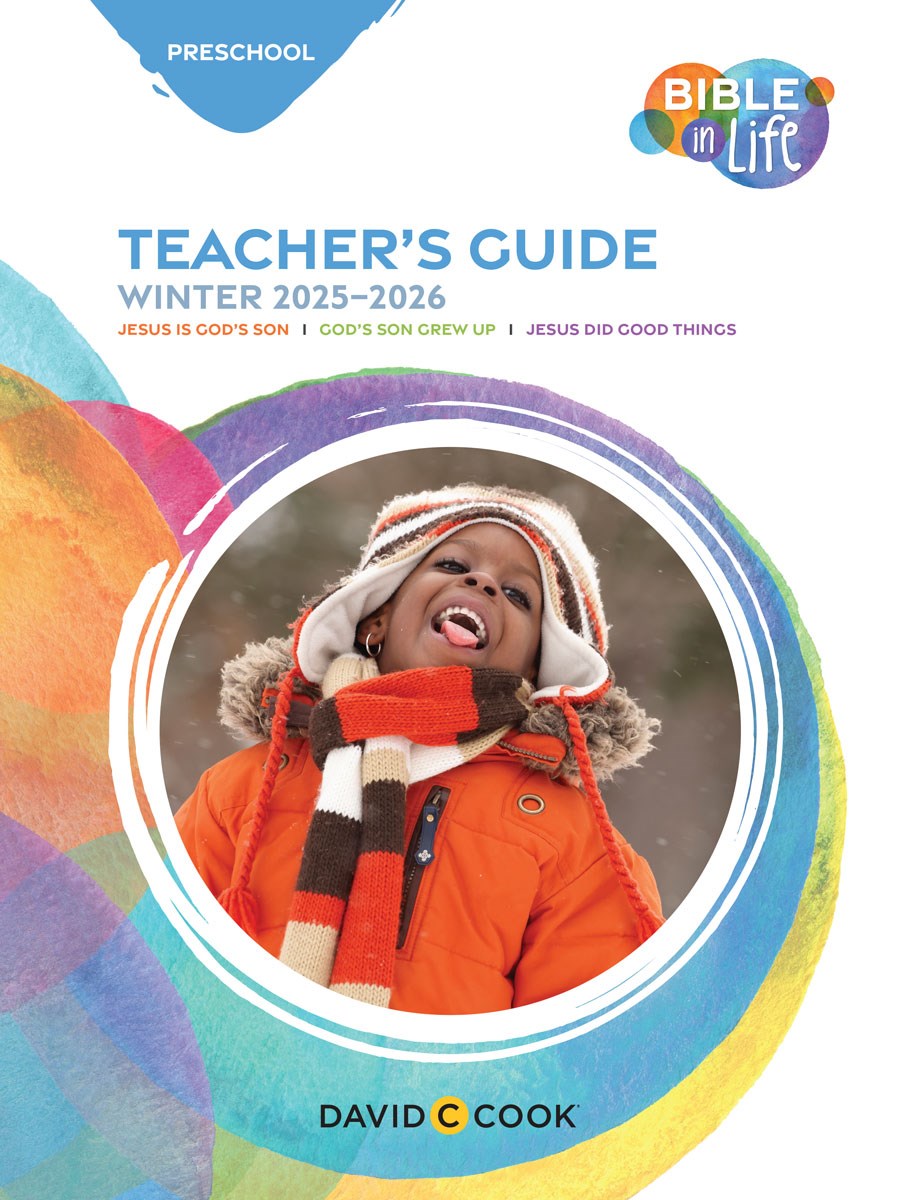 Bible-In-Life Winter 2025-2026: Preschool Teacher's Guide (#1010)