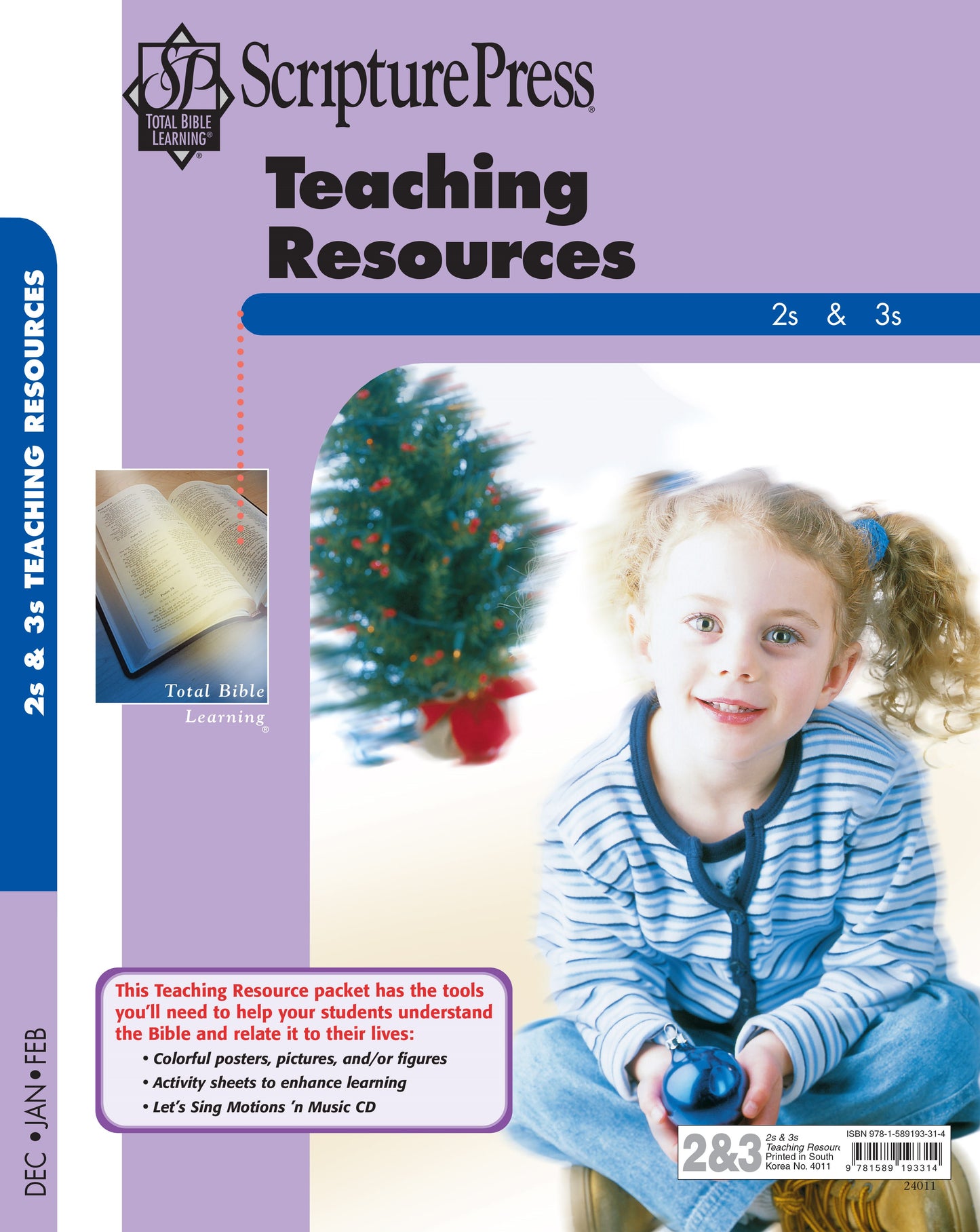 Scripture Press Winter 2025-2026: 2s & 3s Teaching Resources (#4011)