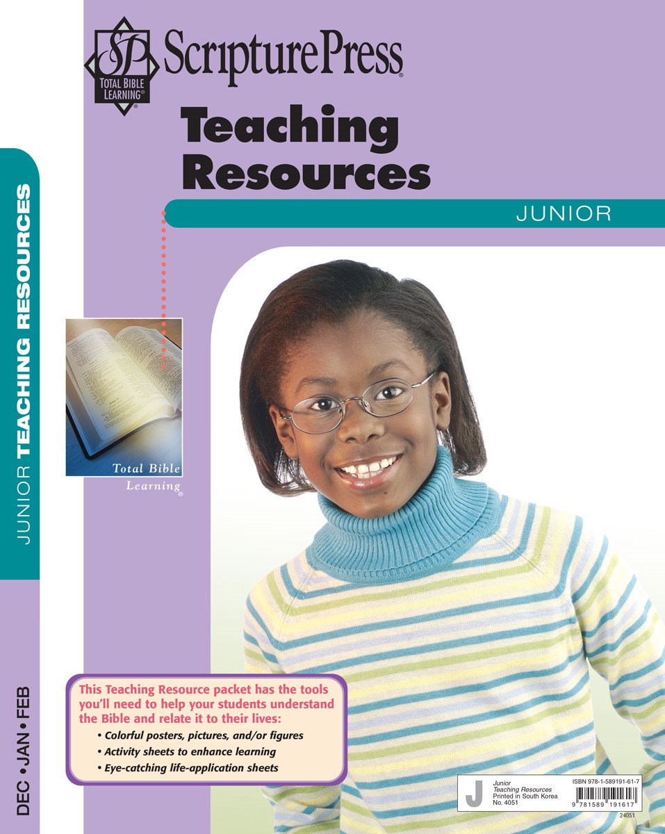 Scripture Press Winter 2025-2026: Junior Teaching Resources (#4051)
