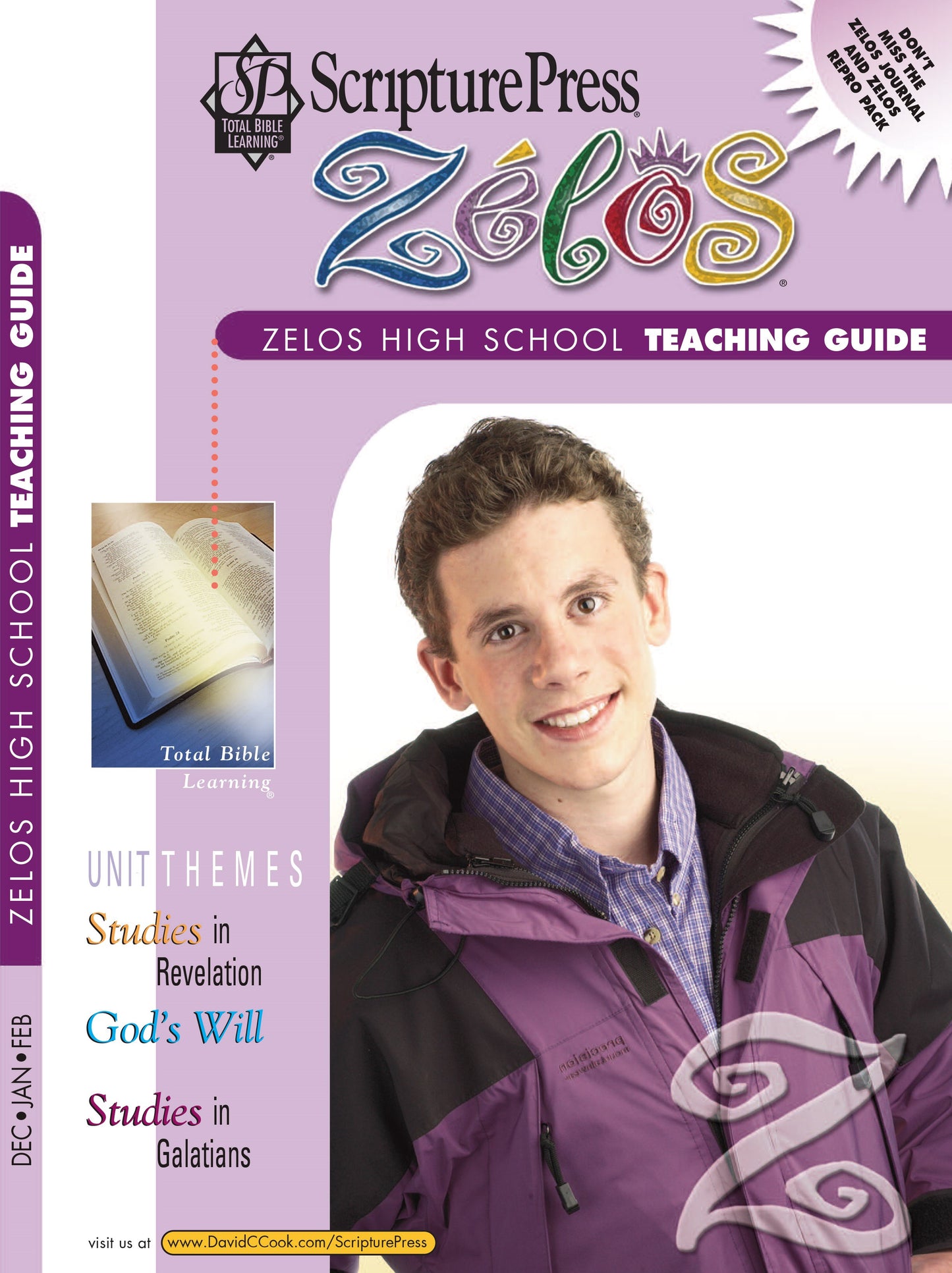 Scripture Press Winter 2025-2026: High School Zelos Teaching Guide (#4070)