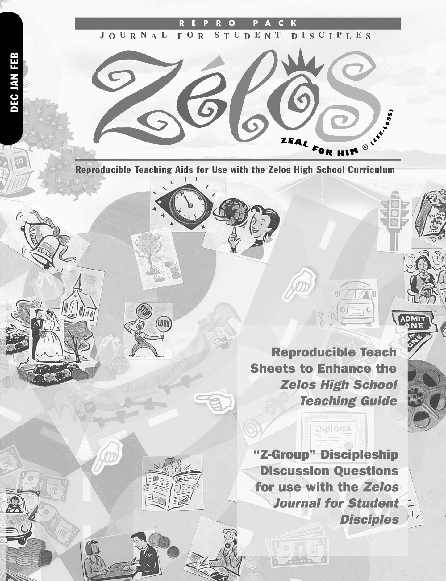 Accent/Scripture Press Winter 2025-2026: High School Zelos Repro Pack (#4071 7071)