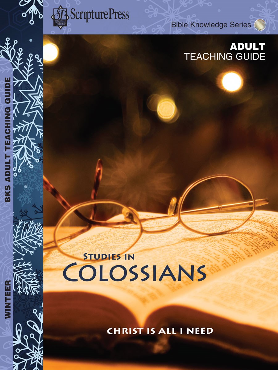 Scripture Press Winter 2025-2026: Adult Bible Knowledge Series (KJV) Teaching Guide (#4080)