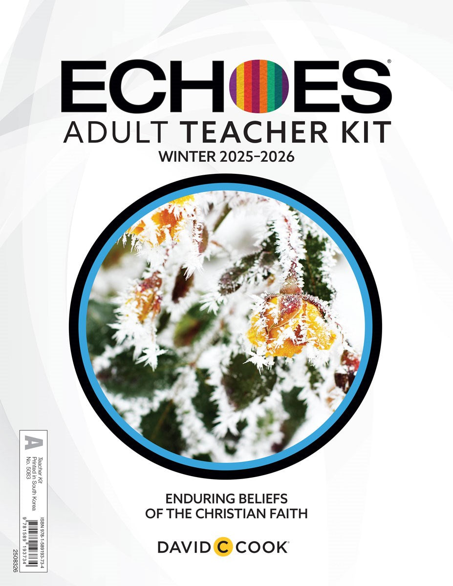 Echoes Winter 2025-2026: Adult Comprehensive Bible Study Teacher Resource Kit (#5083)
