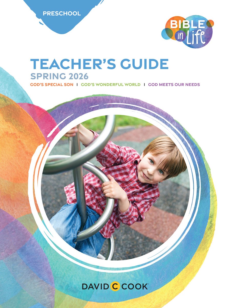 Bible-In-Life Spring 2026: Preschool Teacher's Guide (#1010)