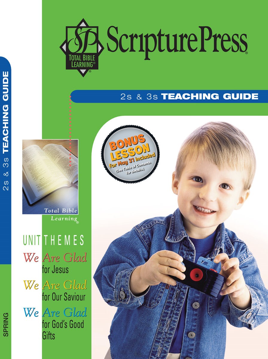 Scripture Press Spring 2026: 2s & 3s Teaching Guide (#4010)