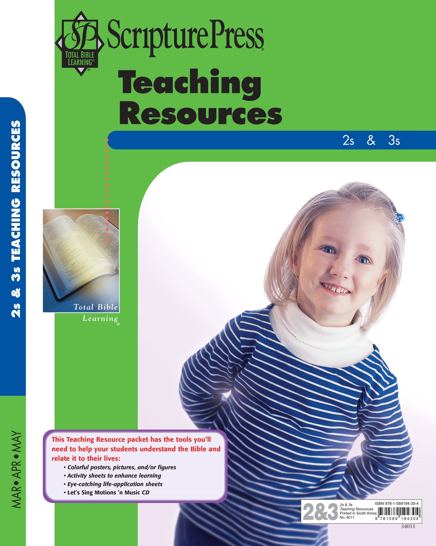 Scripture Press Spring 2026: 2s & 3s Teaching Resources (#4011)
