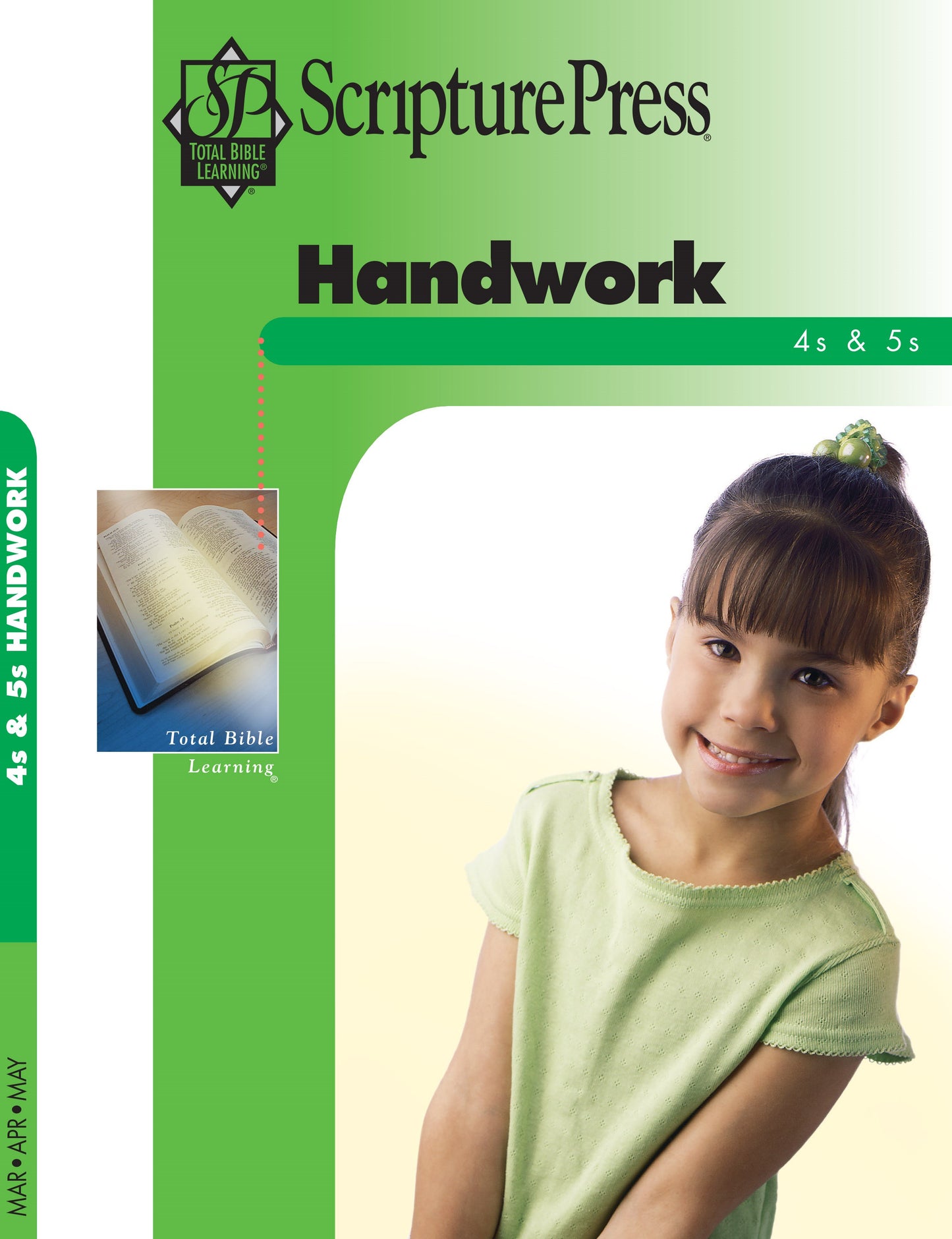 Scripture Press Spring 2026: 4s & 5s Handwork (Craftbook) (#4023)