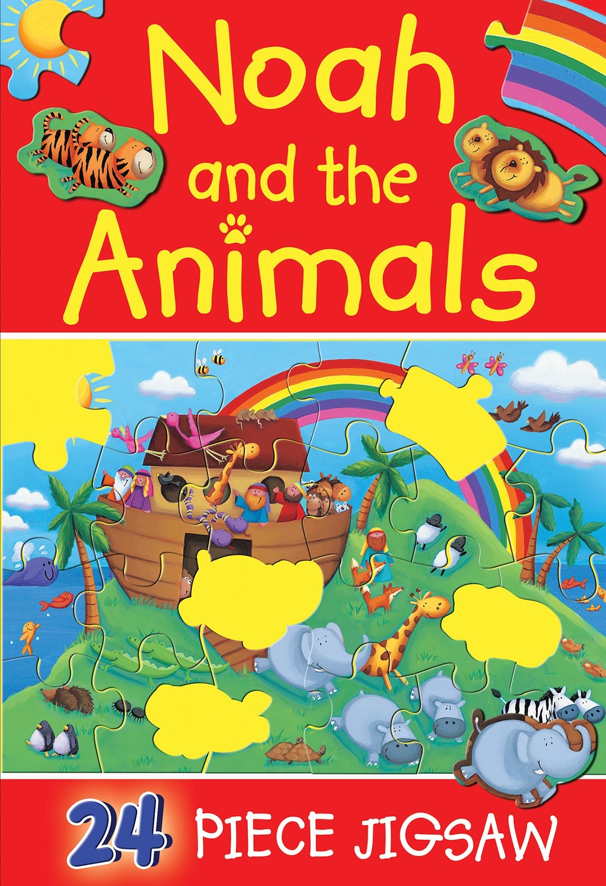 Puzzle-Noah And The Animals (24 Pc)
