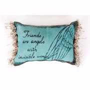 Pillow-Friends Are Angels (12.5" x 8.5")