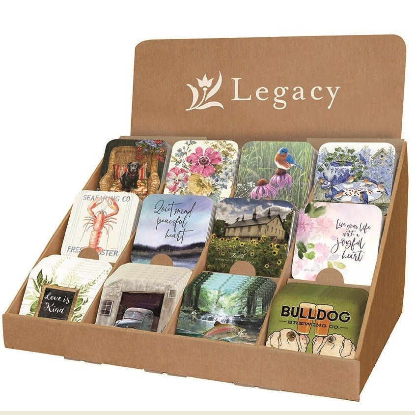 Display-Coasters/Magnets-Holds Up To 144-Cardboard