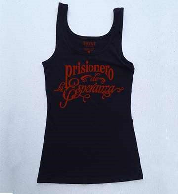 SPANISH-Tee Shirt-Prisoner Of Hope-Womens Tank-Medium-Black/Red